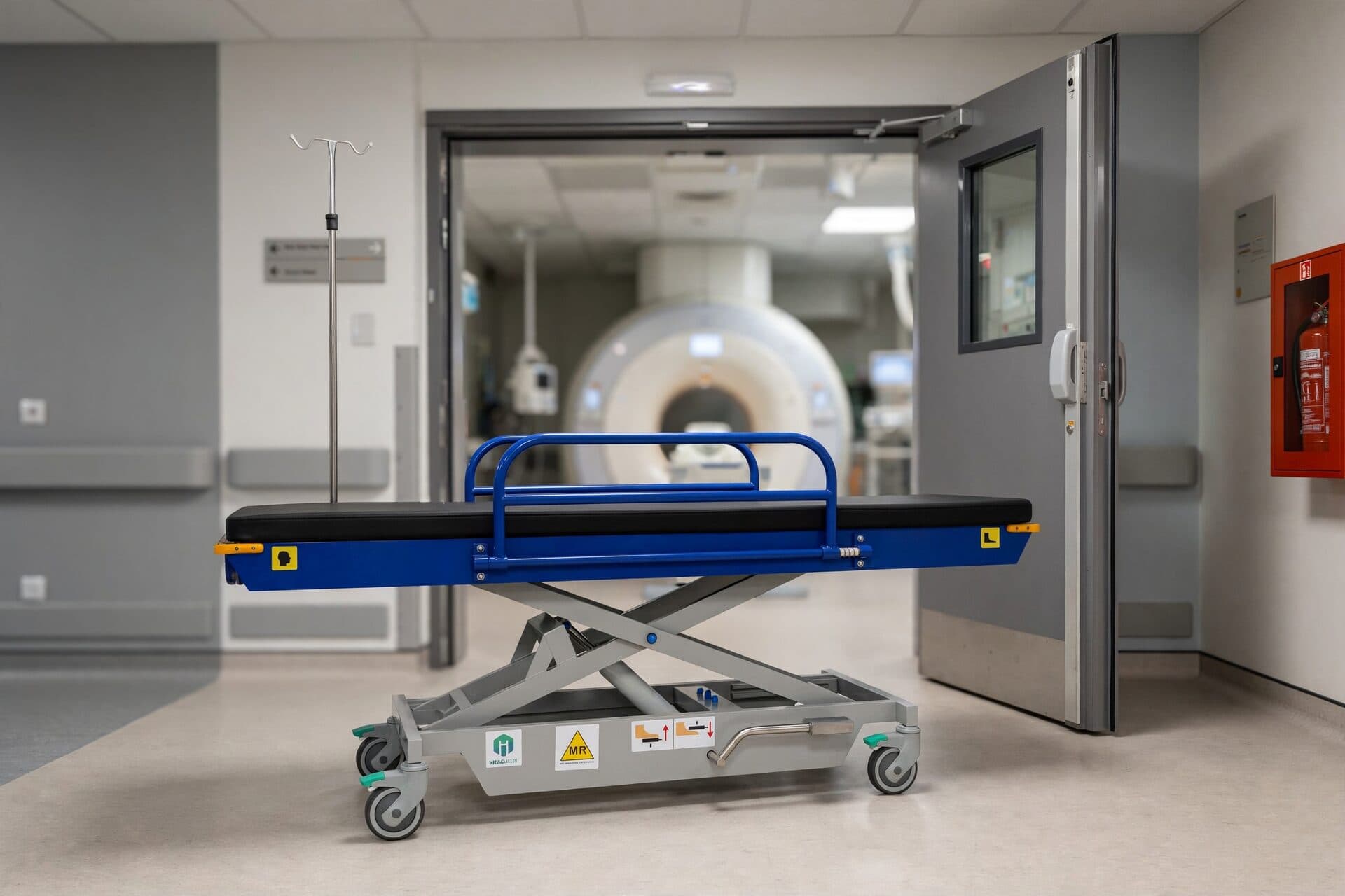 HO-709A hydraulic MRI stretcher trolley